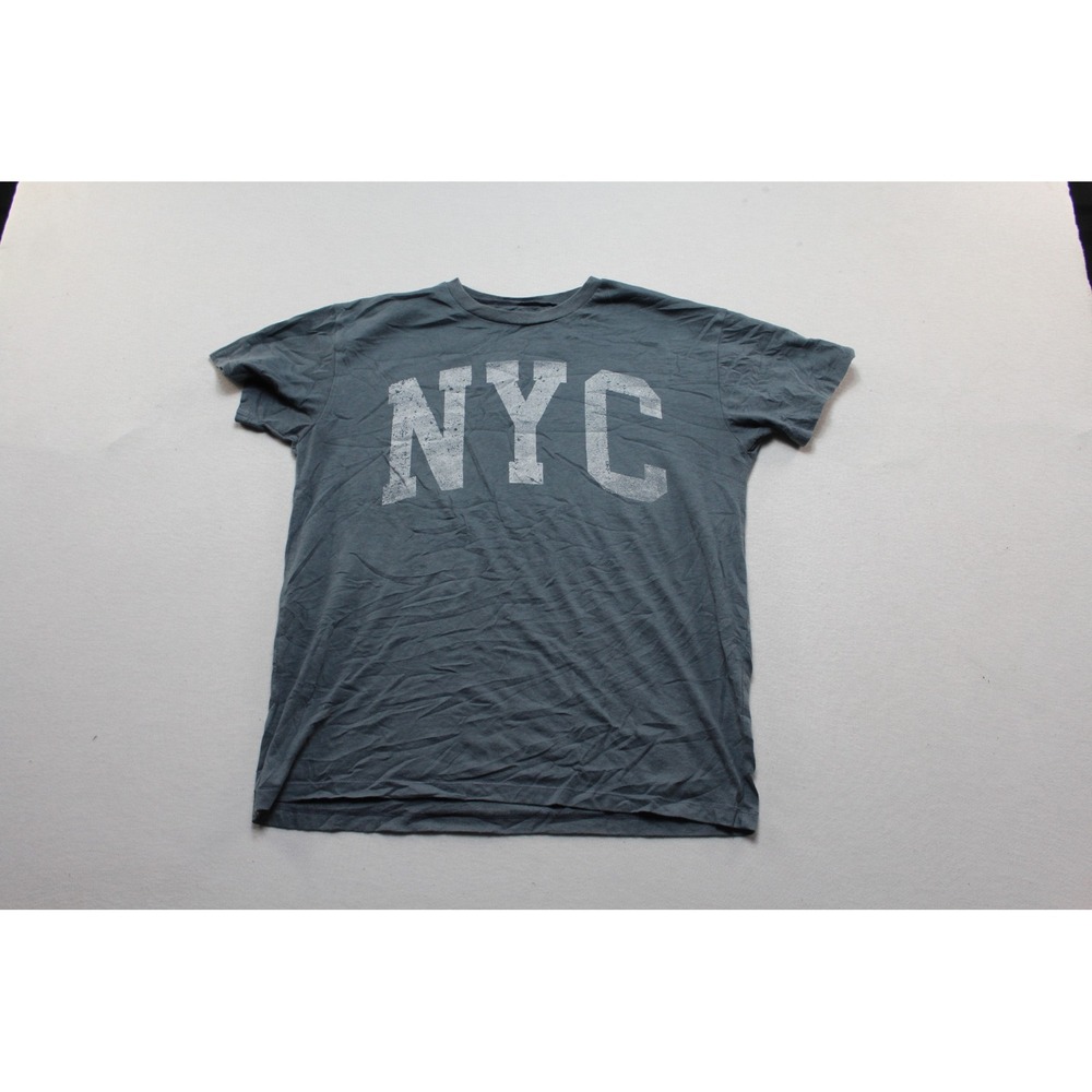 Grayson Threads NYC Graphic Tee Women Medium Gray Excellent Short Sleeve Top
